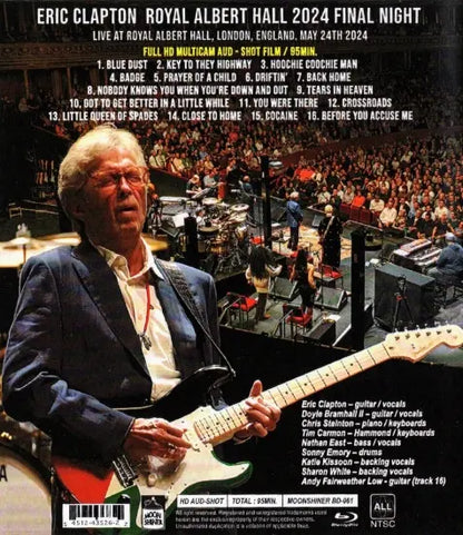 ERIC CLAPTON / ROYAL ALBERT HALL 2024 NOCHE FINAL (1HAB)
