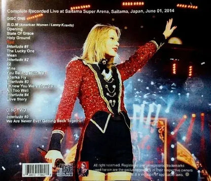TAYLOR SWIFT / ONE NIGHT STAND dal vivo alla Super Arena (2CDR)