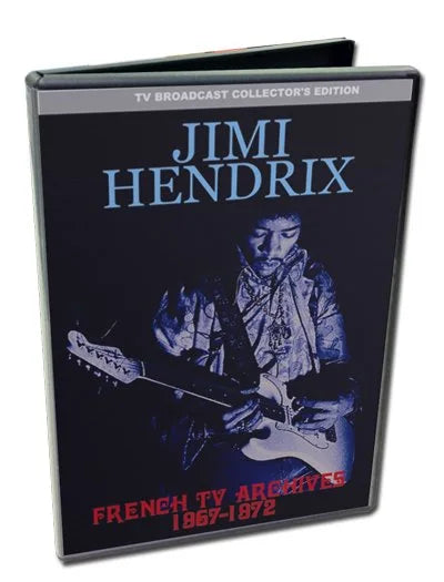JIMI HENDRIX / FRENCH TV ARCHIVES 1967-1972 (1DVDR)
