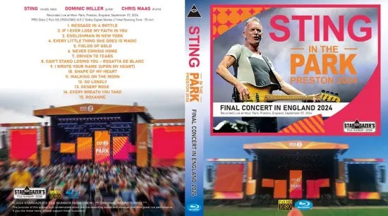 STING / IN THE PARK CONCIERTO FINAL EN INGLATERRA 2024 HD PRO-SHOT (1HAB)