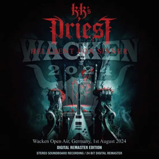 KK's Priest / Hellbent for Sinner Wacken Open Air 2024 (1CDR+1BDR)