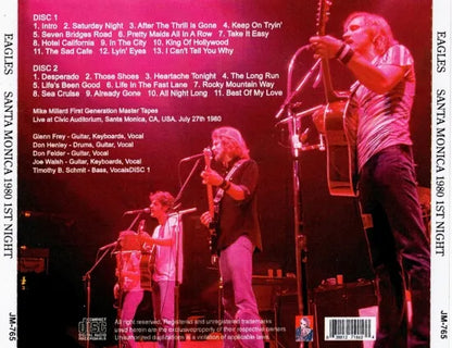 EAGLES / SANTA MÓNICA 1980 1.ª NOCHE (2CDR)