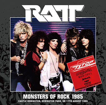 RATT / MONSTERS OF ROCK 1985 (1CDR)