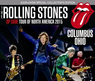 THE ROLLING STONES / ZIP CODE TOUR OF AMERICA 2015 COLUMBUS OHIO (2CDR+1DVDR)