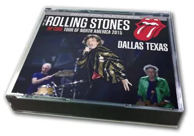 THE ROLLING STONES / ZIP CODE TOUR DEL NORD AMERICA 2015 DALLAS TEXAS (2CDR+1DVDR)
