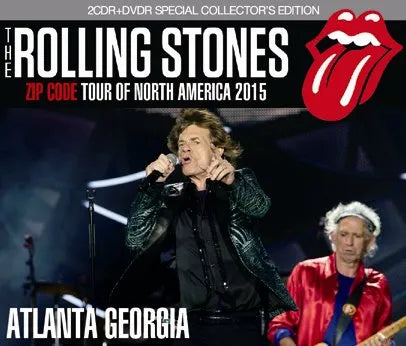 THE ROLLING STONES / ZIP CODE TOUR DEL NORD AMERICA 2015 ATLANTA GEORGIA (2CDR+1DVDR)