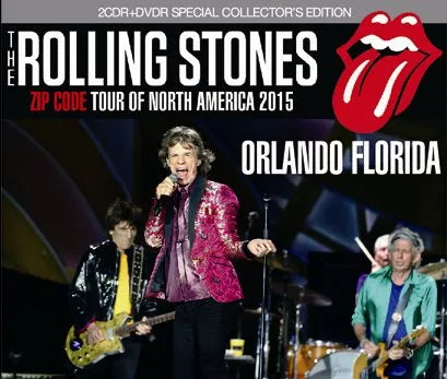 THE ROLLING STONES / ZIP CODE TOUR DEL NORD AMERICA 2015 ORLANDO FLORIDA (2CDR+1DVDR)