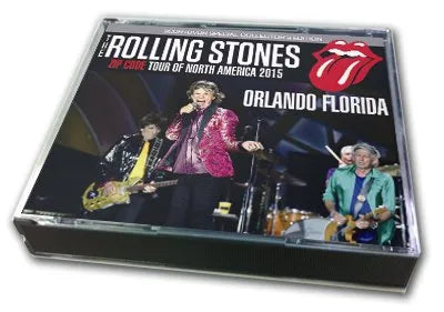 THE ROLLING STONES / ZIP CODE TOUR DEL NORD AMERICA 2015 ORLANDO FLORIDA (2CDR+1DVDR)