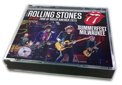 THE ROLLING STONES / ZIP CODE TOUR DEL NORD AMERICA 2015 SUMMERFEST MILWAUKEE (2CDR+1DVDR)