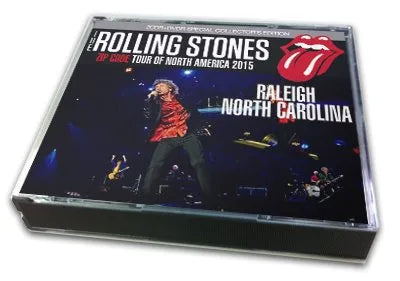THE ROLLING STONES / ZIP CODE TOUR OF NORTH AMERICA 2015 RALEIGH NORTH CAROLINA (2CDR+1DVDR)