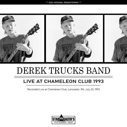 DEREK TRUCKS BAND / LIVE AT CHAMELEON CLUB 1993 (2CDR)