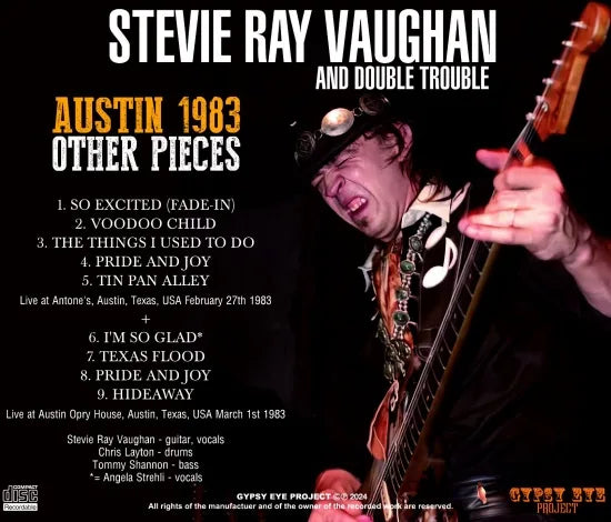 STEVIE RAY VAUGHAN &amp; DOUBLE TROUBLE / AUSTIN 1983 ALTRI PEZZI (1CDR)