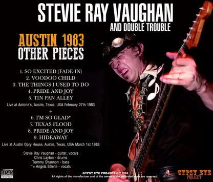 STEVIE RAY VAUGHAN &amp; DOUBLE TROUBLE / AUSTIN 1983 ALTRI PEZZI (1CDR)
