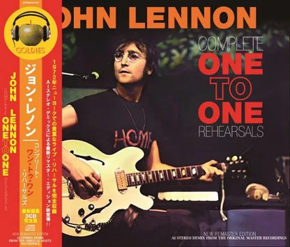 JOHN LENNON / COMPLETE ONE TO ONE REHEARSALS NEW REMASTER EDITION (3CD)