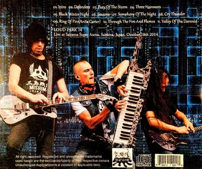 DRAGONFORCE / Live in Japan 2014 Loud park 14 (1CDR)