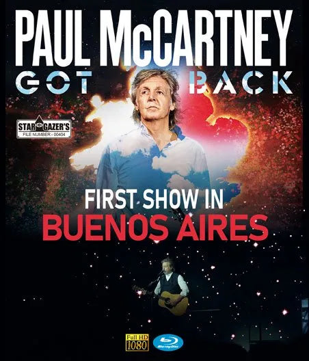 PAUL McCARTNEY / GOT BACK TOUR 2024 PRIMER SHOW EN BUENOS AIRES (1BDR)