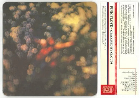 PINK FLOYD / OBSCURED BY CLOUDS FUNDA DE PAPEL (1 CD)