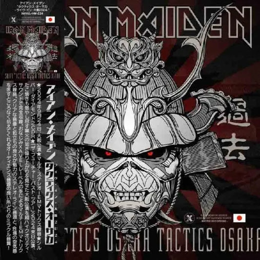 IRON MAIDEN / TACTICS OSAKA Live in Osaka 2024 Definitive Edition (2CDR+1DVDR)