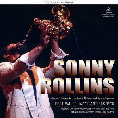 SONNY ROLLINS / FESTIVAL DE JAZZ D'ANTIBES 1978 (1CDR)