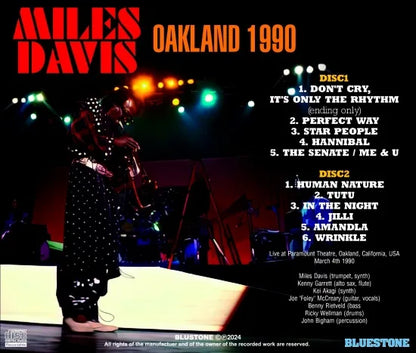 MILES DAVIS / OAKLAND 1990 (2 CD)