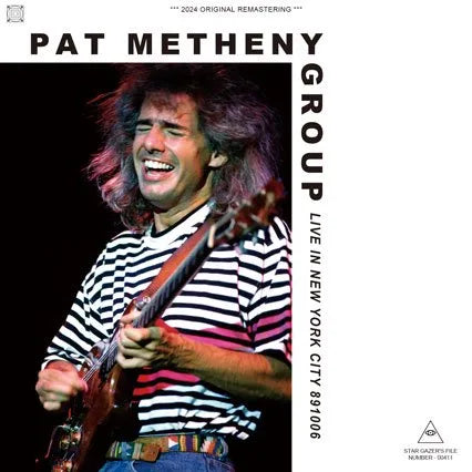 GRUPO PAT METHENY / EN VIVO EN LA CIUDAD DE NUEVA YORK 891006 (2CDR)