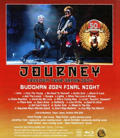 JOURNEY / BUDOKAN 2024 FINAL NIGHT (1BDR)