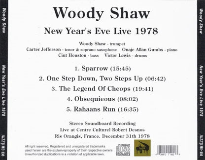 Woody Shaw / Nochevieja en vivo 1978 SONIDO ESTÉREO (1 CD)