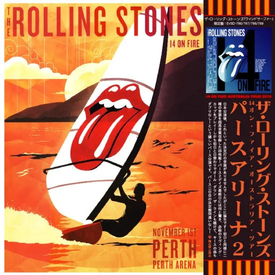 The Rolling Stones / Perth Arena 2 Days Complete Black Swan & Windsurfer (8CD with Bonus CD)