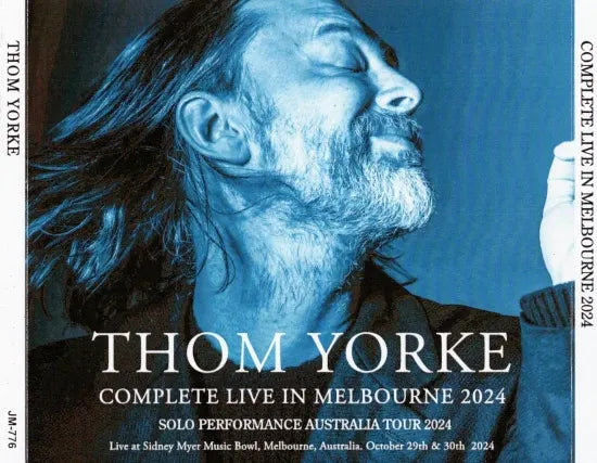 THOM YORKE / COMPLETO DAL VIVO A MELBOURNE 2024 (4CDR)