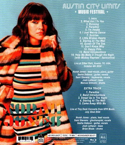 NORAH JOENS / Festival de Música Austin City Limits 2024 HD PRO SHOT (1HAB)