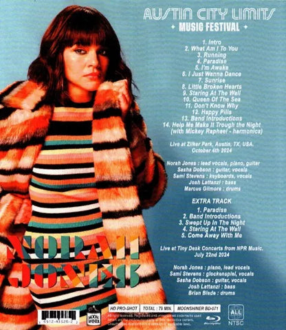 NORAH JOENS / Festival de Música Austin City Limits 2024 HD PRO SHOT (1HAB)