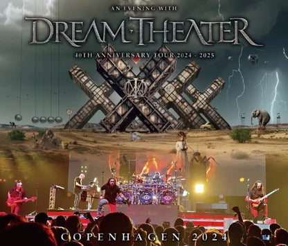 DREAM THEATER / COPENHAGUE 2024 GIRA DEL 40 ANIVERSARIO 2024-2025 (3CDR)