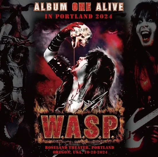 WASP / ÁLBUM UNO VIVO EN PORTLAND 2024 (1CDR)