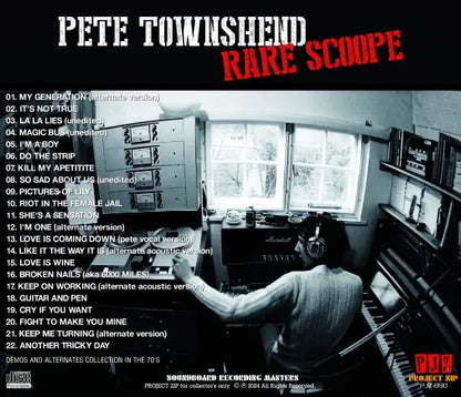 PETE TOWNSHEND / RARE SCOOP SOUNDBOARD (1CDR)
