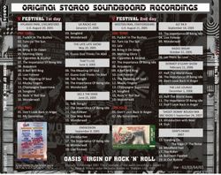 OASIS / 2005 VIRGIN OF ROCK 'N' ROLL (4CD) V FESTIVAL