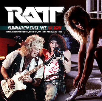 RATT / HAMMERSMITH ODEON 1986 1ST NIGHT (1CDR)