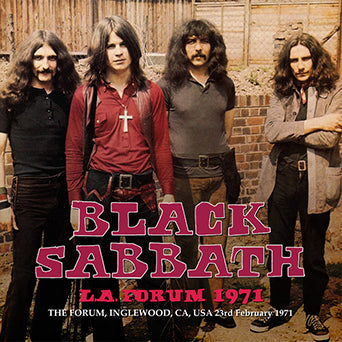BLACK SABBATH / L.A. FORUM 1971 (1CD)