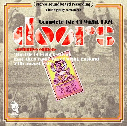 THE DOORS / Complete Isle of Wight 1970 STEREO SOUNDBOARD (1CDR)