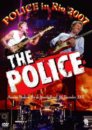 THE POLICE / Police in Rio 2007 (1DVDR)
