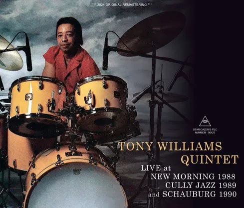 TONY WILLIAMS QUINTET / EN DIRECTO EN NEW MORNING 1988, CULLY JAZZ 1989 Y SCHAUBURG 1990 (3CDR)
