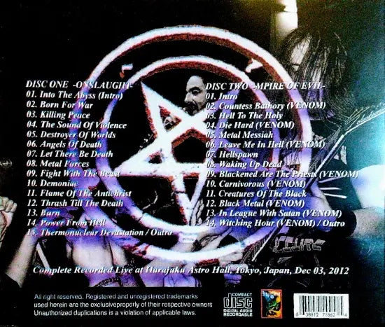 THE EVIL OF FULL FORCE ASSAULT / Japanese Assault Vol.1 (2CDR)