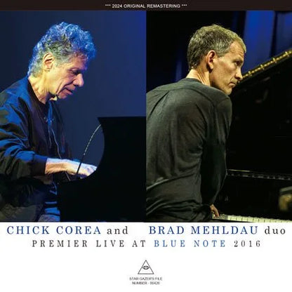 CHICK COREA AND BRAD MEHLDAU DUO / PREMIER LIVE AT BLUE NOTE 2016 (1CDR)