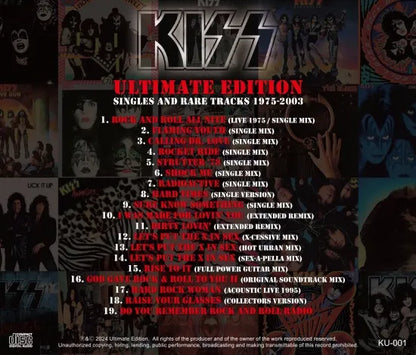 KISS / ULTIMATE EDITION SINGLES AND RARE TRACKS 1975-2003 (1CD)