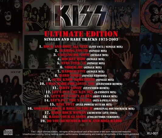 KISS / ULTIMATE EDITION SINGLES AND RARE TRACKS 1975-2003 (1CD)