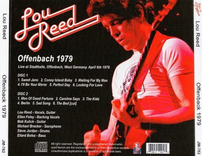 Lou Reed / Offenbach 1979 (2CDR)