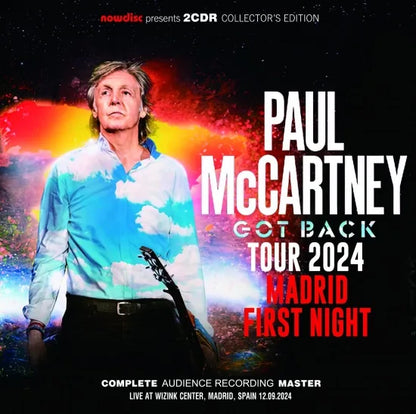 PAUL McCARTNEY / GOT BACK TOUR 2024 MADRID PRIMA NOTTE (2CDR)