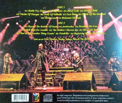 JUDAS PRIEST / HELL ON THE FIRE (2CDR)