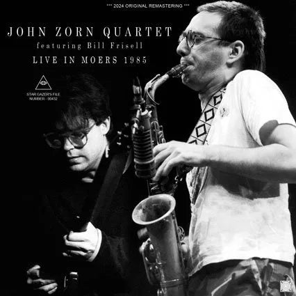 JOHN ZORN QUARTET / LIVE IN MOERS 1985 (2CDR)