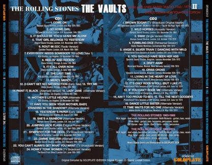 THE ROLLING STONES / THE VAULTS II BRANI RARI E INEDITI 1963-1974 EDIZIONE RIMASTERIZZATA (2CD)