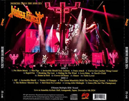 JUDAS PRIEST / OSAKA 2024 Ultimate Multiple IEM Sound (2 CDR)